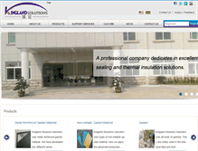 Tablet Screenshot of kinglandsolutions.com